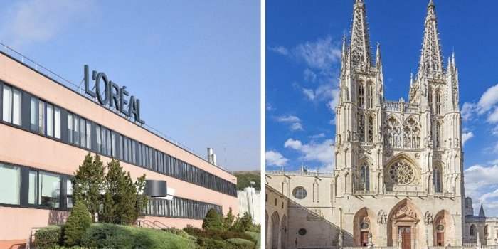 Visite de l'Oréal Burgos et de la ville
