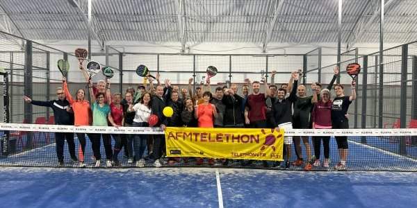 TOURNOI DE PADEL DU TÉLÉTHON 2023 !