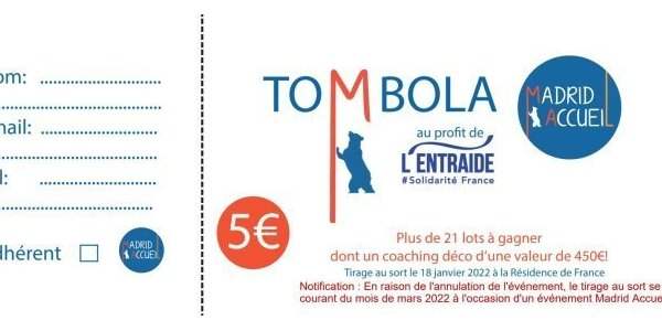 TOMBOLA MADRID ACCUEIL !