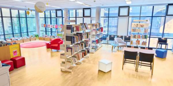 La médiathèque de l'Institut français