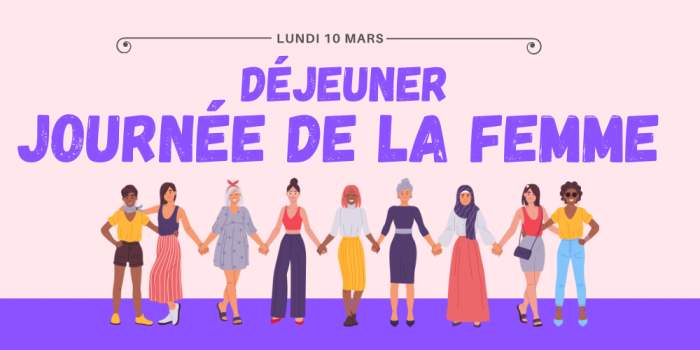 Déjeuner "Journée de la Femme"