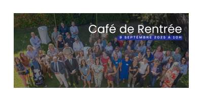 Café de rentrée - Mardi 9 septembre de 10h00 à 12h00