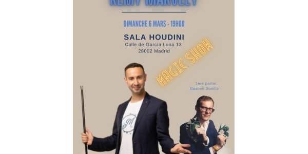 Bon plan - Spectacle de magie avec Rémy Marvely