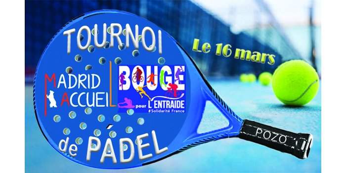 Tournoi de Pádel caritatif