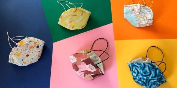 Où trouver des masques réutilisables et jolis. Dónde comprar mascarillas de tela reutilizables con estampados bonitos
