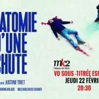 Cinéma : Anatomie d'une chute - Jeudi 22 février 2024 de 20h00 à 23h00
