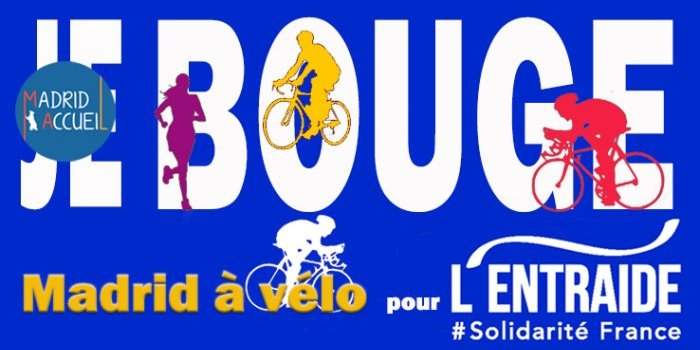 Je bouge pour l'Entraide avec le Tour de Madrid à vélo !