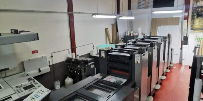 Visite de l'imprimerie Trigraphis