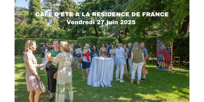 Café à la Résidence de France